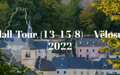 Vëlosummer 2022 – Äischdall-Tour